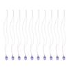 10Pcs Teeth Saver Necklace & Organizer - Milk Teeth Storage Box With Necklace Case(Purple) view 1