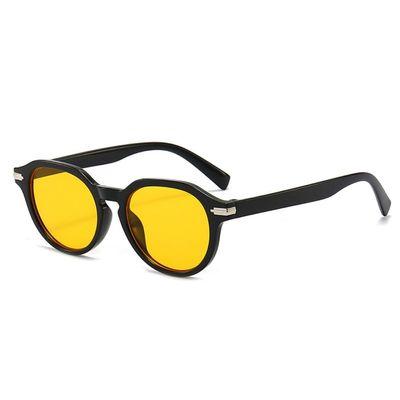 SightPerk Presbyopia Sunglasses Outdoor use Tinted Reading Glasses Anti-UV Lens Sun Reader (Black & Yellow, 3, x)