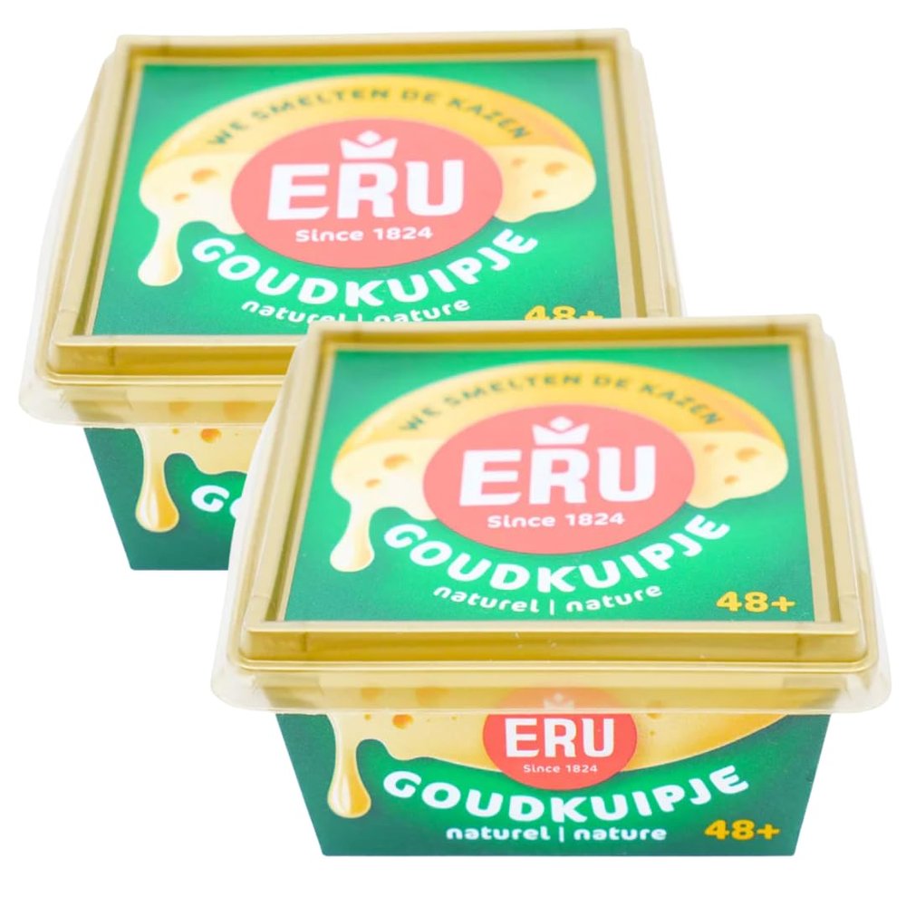 Gouda Cheese Spread 3.5 oz, 2 Packs | Creamy & Smooth Texture | Perfect for Sandwiches, Crackers & Snacks