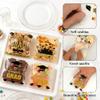 100 PCS Clear Cellophane Graduation Candy Goodie Goody Treat Cookie Small Gifts Bags Package Graduation Party Favors Supplies Wrap Congrats Grad Decorations Class of 2026 Ziplock Pouches Baggies view 3