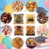 100 PCS Clear Cellophane Graduation Candy Goodie Goody Treat Cookie Small Gifts Bags Package Graduation Party Favors Supplies Wrap Congrats Grad Decorations Class of 2026 Ziplock Pouches Baggies view 4