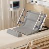 DJFYVAEIO Electrically Adjustable Backrest, Maximum Weight Capacity 150 Kg, Angle Adjustable from 2 to 80, Includes Pillow and Armrests, Easy to Use, Provides Neck, Head and Lumbar Support Grey view 1
