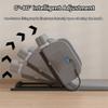 DJFYVAEIO Electrically Adjustable Backrest, Maximum Weight Capacity 150 Kg, Angle Adjustable from 2 to 80, Includes Pillow and Armrests, Easy to Use, Provides Neck, Head and Lumbar Support Grey view 4