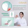 Celurich Premium Toothbrush 12-Pack with Ultra-Soft Slim Bristles, Crafted with Koreas Finest Gold & Jade-Colored Bristle, Double-Length Bristles Deep Clean Design, Non-Slip Silicone Handle view 3
