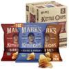 MARKS Kettle Cooked Avocado Oil Potato Chips, Variety Pack Gluten Free and Seed Oil Free | 3-Flavor Variety Pack, 1 oz (Pack of 24) | Non-GMO Chips for Clean & Healthy Snacking view 1