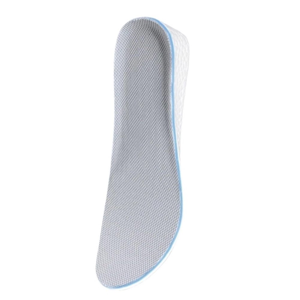 Insoles for Shoes Breathable Heighten Heel Insert Pad Cushion Unisex Height Increase Insole Boost Man Women's Sneakers(Gray,1.5CM,EU 35)
