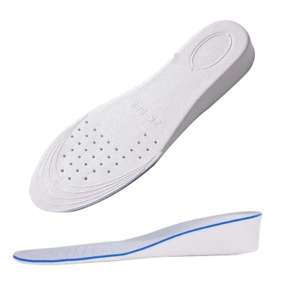 1Pair Invisible Height Increase Insoles for Shoes Breathable Comfortable for Feet Women Men Heel Lift Orthopedic Care Pads(1.5CM,EU 35-40(250mm))