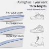 1Pair Invisible Height Increase Insoles for Shoes Breathable Comfortable for Feet Women Men Heel Lift Orthopedic Care Pads(1.5CM,EU 35-40(250mm)) view 3