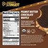 Honey Stinger Organic Peanut Butter Chocolate Waffles - USDA Certified Organic, Kosher, Natural Energy Snack, Gluten-Free, Dairy-Free, High-Performance Waffle Sandwich with Honey & Whole Grain Wafers, view 2
