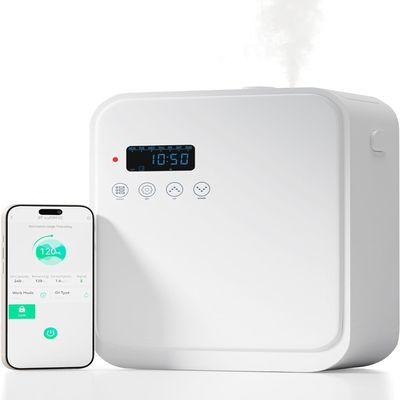 Smart Aroma Diffuser for Home & Business, 240ml Waterless Essential Oil Diffuser with App Control, Covers 400 to 2000 Sq.Ft, Pure Essential Oil Only for Hotel, Office, Spa