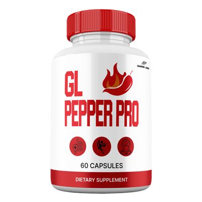 (1 Pack) GL Pepper Pro Capsules, Official Advanced Formula Supplement, GLPepperPro Maximum Strength Vitamin Pills
