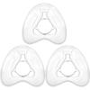 3PCS Replacement Nasal Cushion for ResMed AirFit N20 Mask, Compatiable with Orignal Airfit N20 Frame,Ultra-Soft Silicone, Gentle Fit,Comfortable Seal, Replacement CPAP Supplie, Medium view 1
