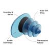 Shhh Rest in Peace Earplugs for Sleeping Medium Noise Reduction Sleep Earplugs, Thermoactive Material with Foam Sound Barrier, 2 Pairs with Case, for Snoring, Neighbors & Travel view 2