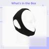 YHomU Chin Support Strap, Breathable, Reduces Snoring, for Cpap Users view 3