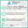 Compostable Plastic Wrap for Food with Dispenser & Cutter 400 Sq Ft Roll, ASTM D6400 Certified view 3
