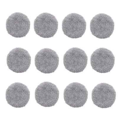 12pcs Replacement Mop PadsCompatible For Hobot168/188/198/388 Window Cleaner Robot Parts