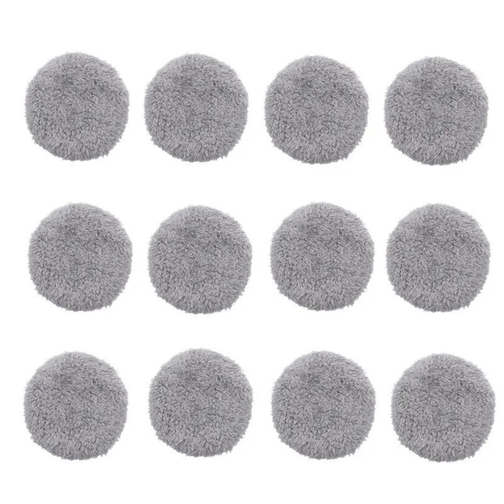 12pcs Replacement Mop PadsCompatible For Hobot168/188/198/388 Window Cleaner Robot Parts