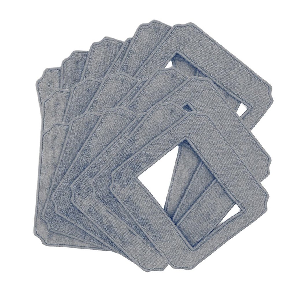 24x24cm Washable Mop Cloths Spare Parts For W140 W140S Window Vacuum Cleaner Robot Accessories(18pcs)