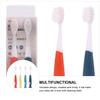 Beaupretty 4pcs Toothbrush for Ages Soft Bristles Oral Care Tool with Non-Slip Handles Safe Flexible Dental Cleaning for Teeth Protection view 3