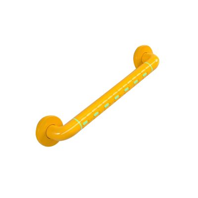 Bathroom Safety Shower Grab Bar,Stainless Steel Assist Toilet Handrails,Bathroom Balance Bar,for Handicap Elderly Senior(Yellow,L-88cm)