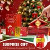 10Pcs Surprise Gift Box Explosion for Money, Christmas Surprise Gift Box Unique Folding Bouncing Envelope Boxs, Christmas Money Boxs for Birthday Anniversary (10 Boxes E) view 4