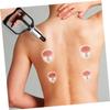 2pcs Manual Handheld Vacuum Cupping Pump Plastic Body Age Tool for Household Cupping Equipment Muscle Toughness Improvement and Relief view 4