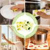 Nyixblyre Swedish Dishcloths for Kitchen, 5 Pack Fruit Reusable Paper Towels with 3 Hooks, Washable Dish Cloth Set, Absorbent Cleaning Cloth for Home Washing Dishes Housewarming Gifts for Friend view 2