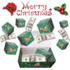 10Pcs Surprise Gift Box Explosion for Money, Christmas Surprise Gift Box Unique Folding Bouncing Envelope Boxs, Christmas Money Boxs for Birthday Anniversary (10 Boxes C) view 2
