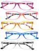 OLOMEE Reading Glasses for Women Ladies Cute Cateye Readers +3.50 Stylish Colorful Cheaters Reading Glasses Lightweight Frames&Comfortable Fit 5 Pack view 1