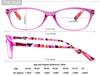 OLOMEE Reading Glasses for Women Ladies Cute Cateye Readers +3.50 Stylish Colorful Cheaters Reading Glasses Lightweight Frames&Comfortable Fit 5 Pack view 3