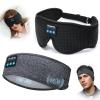 2-Pack Sleep Mask with Bluetooth Headphones & Sleep Headphones Headband Wireless, Ultra-Thin Stereo Speakers for Side Sleepers Perfect for Insomnia, Yoga, Air Travel, Meditation view 1