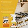 Kitchen Cleaner Foam, Safe And Efficient Formula, 8fl.oz, Waterless Cleaner Spray, Quick Cleaning Foam Degreaser, Mild And Non-Irritating, For Stoves, Ovens, Counters, Cabinets, Sinks, Walls, Or Glass view 4
