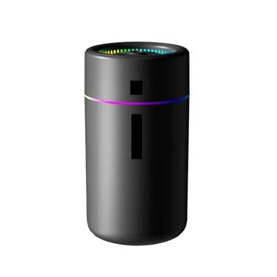 280ML Ultra Quiet Air Humidifier & Aroma Diffuser - Essential Oil Aromatherapy with 7-Color Mood Light for Home, Bedroom, Office, and Car(C)
