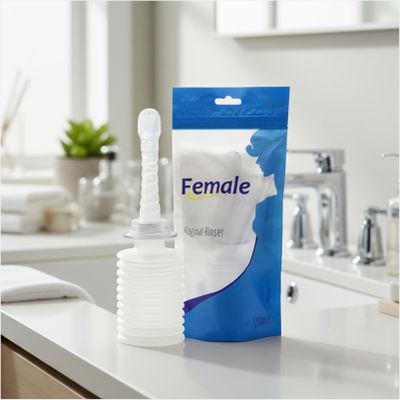 10 Pack Douche Bottles for Women, 100ml Disposable Enema Applicator Bottles with Soft Nozzle, Gentle Flow Personal Cleaning Kit for Men & Women, Portable Single-Use Bottles