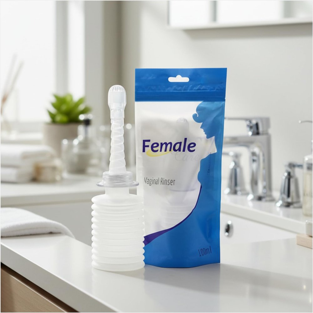 10 Pack Douche Bottles for Women, 100ml Disposable Enema Applicator Bottles with Soft Nozzle, Gentle Flow Personal Cleaning Kit for Men & Women, Portable Single-Use Bottles