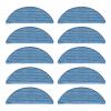 10Pcs Cleaning Cloth Mop Pad Convenient,Compatible For Tesvor,S5 Max Robot Vacuum Cleaner Removable Replacment Parts Fast Drying view 1