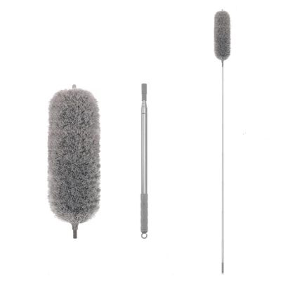 Extended Feather Duster for dust Removal and Sweeping, extendable Duster