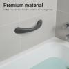 Fockety Grab Bars for Bathtubs and Showers, 9in Ergonomic Handicap Shower Handle Safety, Anti Slip Wall Security Bath Handrail Grab Bar for Shower Chair Stool, Seniors, Elderly view 3