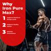 (5 Pack) Iron Pure Max IronPure Max Formula Premium Energy & Performance Support | Natural Supplement for Drive & Stamina| Easy-to-Take Pills, Non-Habit Forming, Official Reviews (300 Capsules) view 4