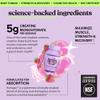 Lemme Creatine Monohydrate Gummies for Women and Men, 5g Dose to Support Lean Muscle, Strength, Recovery, Cognitive Health, w/Ginseng for Absorption, Sour Strawberry, NSF Certified, 60 Gummies view 3