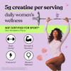 Lemme Creatine Monohydrate Gummies for Women and Men, 5g Dose to Support Lean Muscle, Strength, Recovery, Cognitive Health, w/Ginseng for Absorption, Sour Strawberry, NSF Certified, 60 Gummies view 4