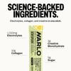 Harlo 3-in-1 Electrolytes Powder with Collagen & Creatine Hydration, Muscle & Joint Support | Zero Sugar | Citrus (Lemon Lime) Salt | 15 Stick Packs view 4
