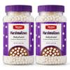 Dehydrated Marshmallow Bits - Vanilla Flavored Mini Marshmallows 2.6 oz Each (2 Bottles) - Holiday Marshmallow Topping for Hot Chocolate, Cocoa Bars, Baking & Snacks view 1