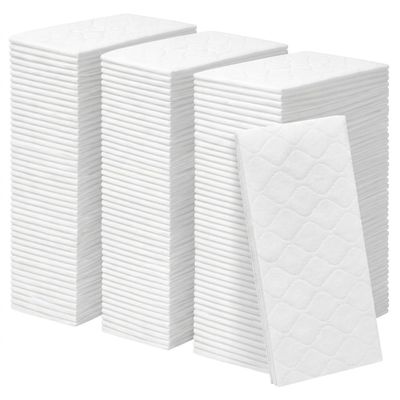 200 Count Luxury Linen-Feel Guest Towels Thick, Soft & Absorbent Cloth-Like Disposable Hand Napkins for Bathroom, Dinner Parties, Weddings & Special Events