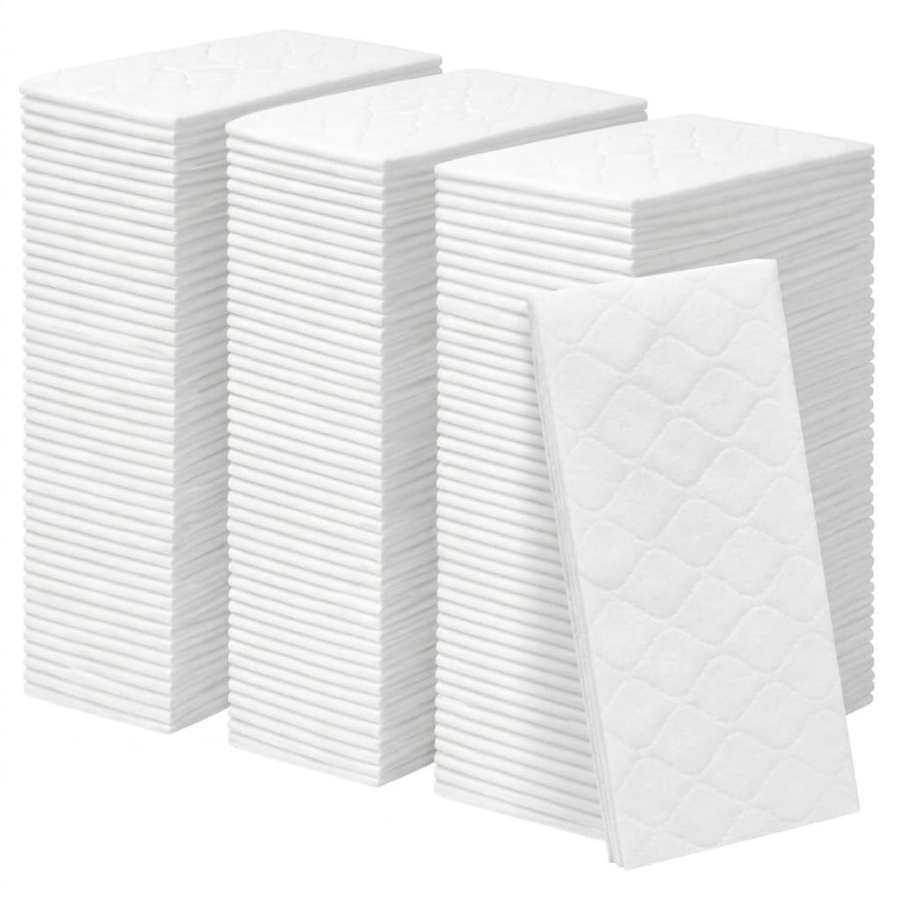 200 Count Luxury Linen-Feel Guest Towels Thick, Soft & Absorbent Cloth-Like Disposable Hand Napkins for Bathroom, Dinner Parties, Weddings & Special Events