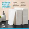 200 Count Luxury Linen-Feel Guest Towels Thick, Soft & Absorbent Cloth-Like Disposable Hand Napkins for Bathroom, Dinner Parties, Weddings & Special Events view 2