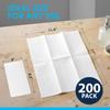 200 Count Luxury Linen-Feel Guest Towels Thick, Soft & Absorbent Cloth-Like Disposable Hand Napkins for Bathroom, Dinner Parties, Weddings & Special Events view 3