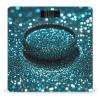 Teal Glitter Scale for Body Weight Digital Bathroom Scale Toughened Glass High Precision Scales for Body Weight with Large LCD Backlight Display Weight Scales view 1