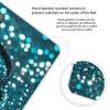 Teal Glitter Scale for Body Weight Digital Bathroom Scale Toughened Glass High Precision Scales for Body Weight with Large LCD Backlight Display Weight Scales view 4