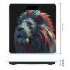 Abstract 3D Art Lion Scale for Body Weight Digital Bathroom Scale Toughened Glass High Precision Scales for Body Weight with Large LCD Backlight Display Weight Scales view 2